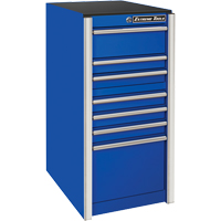 RX Series Side Cabinet, 7 Drawers, 19" W x 25" D x 39-1/4" H, Blue TEQ496 | Ontario Packaging