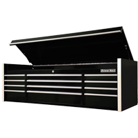 Extreme Tools<sup>®</sup> RX Series Top Tool Chest, 72" W, 12 Drawers, Black TEQ503 | Ontario Packaging