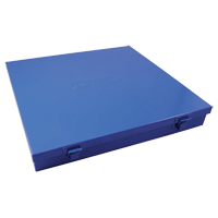 Slim Metal Box, 12" D x 11-1/2" W x 1-3/4" H, Blue Ontario Packaging