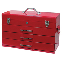 Tool Box, 9-3/5" D x 21-3/10" W x 14-1/2" H, Red Ontario Packaging