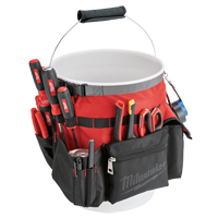 Sac organiseur pour seau, 10" lo x 10" la x 13-1/2" h, Nylon, Rouge Ontario Packaging