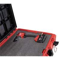 Packout Tool Case with Customizable Insert, 20-7/10" x 15-1/5" x 6-1/5", Black/Red Ontario Packaging