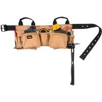 Ceinture &agrave; outils pour menuisier, Cuir, Havane Ontario Packaging