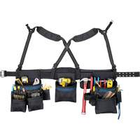 Carpenter's Tool Belt, Polyester, Black Ontario Packaging