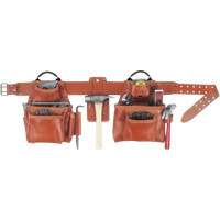 Deluxe Tool Belt Combo, Leather, Tan Ontario Packaging