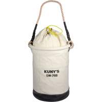Parachute Top Tool Bucket, 11-1/2" L x 11-1/2" W x 16" H, Canvas, Beige Ontario Packaging