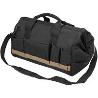 Sac &agrave; outils MEGAMOUTH, Polyester, 25 pochettes, Noir Ontario Packaging