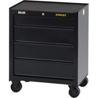 100 Series Rolling Tool Chest, 4 Drawers, 26-1/2" W x 18" D x 32" H, Black TER042 | Ontario Packaging