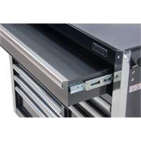 Industrial Tool Cart, 11 Drawers, 41" W x 18-3/4" D x 39-1/3" H, Black Ontario Packaging