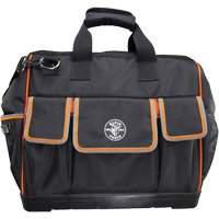 Tradesman Pro Wide-Open Tool Bag, Ballistic Nylon, 42 Pockets, Black Ontario Packaging