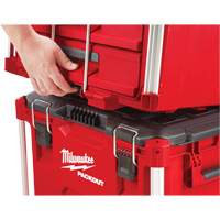 Packout™ 3-Drawer Tool Box, 14-1/3" W x 16-1/3" D x 22-1/5" H, Black/Red TER111 | Ontario Packaging