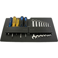 Panneau porte-outils de petite taille pour coffre &agrave; outils mobile Ontario Packaging