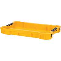 Plateau d'outils peu profond ToughSystem, 18-2/5" x 12" x 2-1/3", Jaune Ontario Packaging