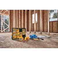 Flip-Bin Organizer, 3-7/8" W x 17-3/4" D x 13-7/8" H, Black/Yellow Ontario Packaging