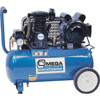 Professional Series Air Compressors, Electric, 6.6 Gal. (8 US Gal), 125 PSI, 115/1 V TFA019 | Ontario Packaging