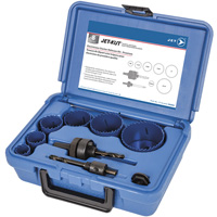 Premium Electrician's Holesaw Kit, 8 Pieces Ontario Packaging