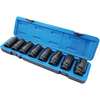 PS834D 6-Point SAE Socket Set, 8 Pcs, Impact, 3/4" Drive Size, Deep Ontario Packaging
