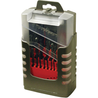 Jeux de forets, 29 morceaux, Acier rapide Ontario Packaging