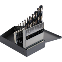 Drill Sets, 15 Pieces, High Speed Steel Ontario Packaging