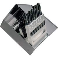 Jeux de forets, 29 morceaux, Acier rapide Ontario Packaging