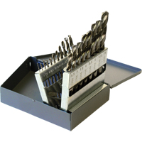 Drill Sets, 19 Pieces, High Speed Steel Ontario Packaging
