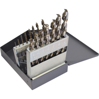 Drill Sets, 15 Pieces, High Speed Steel Ontario Packaging