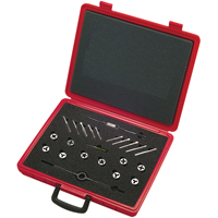 Tap & Die Sets with Production Hand Taps and Carbon Steel Round Adjustable Dies, 20 Pieces Ontario Packaging