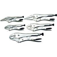 LPS-5 Super Heavy-Duty Locking Pliers Se, 5 Pieces Ontario Packaging