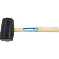 Rubber Mallet, 32 oz., Wood Handle, 13-1/2" L TGW232 | Ontario Packaging