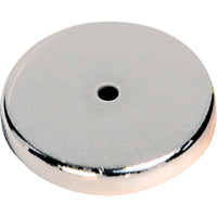 Aimants ronds &agrave; profil bas, dia. 1-1/4", Force de 7 lb Ontario Packaging