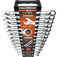 Extra-Long High-Performance Wrench Set, Combination, 13 Pieces, Imperial TGZ822 | Ontario Packaging