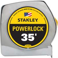 Powerlock<sup>®</sup> Classic Tape Measure, 1" x 35', Imperial Graduations TJ846 | Ontario Packaging