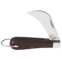 Pocket Knife with Hawkbill Slitting Blade, 2-5/8" Blade, Carbon Steel Blade, Plastic Handle TJ958 | Ontario Packaging