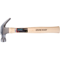 Hickory Handle Hammer, 16 oz., Wood Handle, 13" L Ontario Packaging
