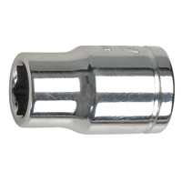 Socket, 1/2", 1/2" Drive, 6 Points Ontario Packaging