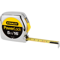 PowerLock<sup>®</sup> Measuring Tape, 1"/16ths of an Inch x 16', 16th Milimeters Graduations TK989 | Ontario Packaging