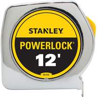 PowerLock<sup>®</sup> Tape Measure, 3/4" x 12', Imperial Graduations TK999 | Ontario Packaging