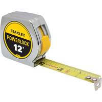 PowerLock<sup>®</sup> Tape Measure, 3/4" x 12', Imperial Graduations TK999 | Ontario Packaging