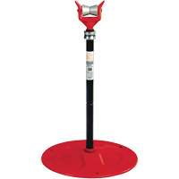 Adjustable Pipe Support #92, 81-104 cm Height Adjustment, 150 mm Max. Pipe Capacity, 2500 lbs. Max. Weight Capacity Ontario Packaging