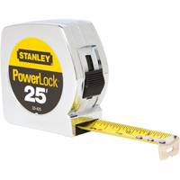PowerLock<sup>®</sup> Measuring Tape, 1" x 25', 16ths of an Inch Graduations TL004 | Ontario Packaging