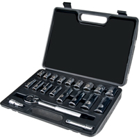 Jeu de douilles, 20 Mcx, Prise de 3/8", Profond Ontario Packaging