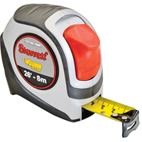 KTXP Series Measuring Tapes, 1" x 26'/8 m, 1/16" Graduations Ontario Packaging