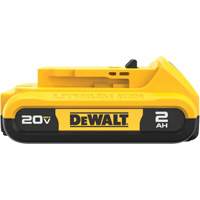 20V Max* Compact XR Battery Pack, Lithium-Ion, 20 V, 2 A Ontario Packaging