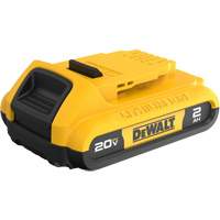20V Max* Compact XR Battery Pack, Lithium-Ion, 20 V, 2 A Ontario Packaging
