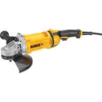 Large Angle Grinder with No Lock-On Switch, 9", 120 V, 15 A, 6500 RPM Ontario Packaging
