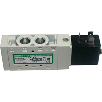 Pilot 5-Way 2-Position 4-Way Solenoid Valves, 1/8" Pipe, 150 PSI TLY603 | Ontario Packaging