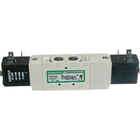 Pilot 5-Way 2-Position 4-Way Solenoid Valves, 1/8" Pipe, 150 PSI TLY605 | Ontario Packaging