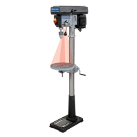 Floor Drill Presses With Laser, 13", 5/8" Chuck, 3600 RPM TM209 | Ontario Packaging