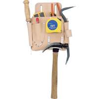 Poche pour outils de travail des cloisons s&egrave;ches, Porte-outil, Cuir, 7 Poches Ontario Packaging