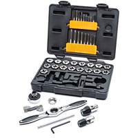 Metric Ratcheting Tap & Die Set, 42 Pieces Ontario Packaging